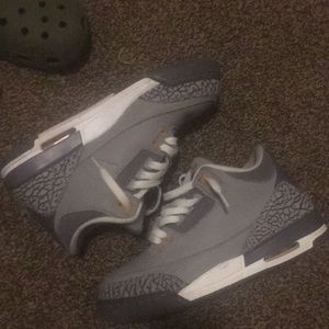 Cool grey Jordan 3s